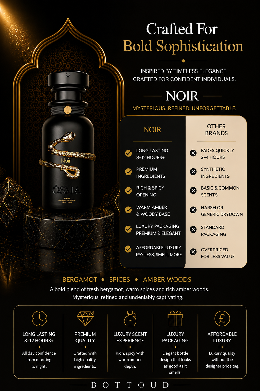 Osma - Noir