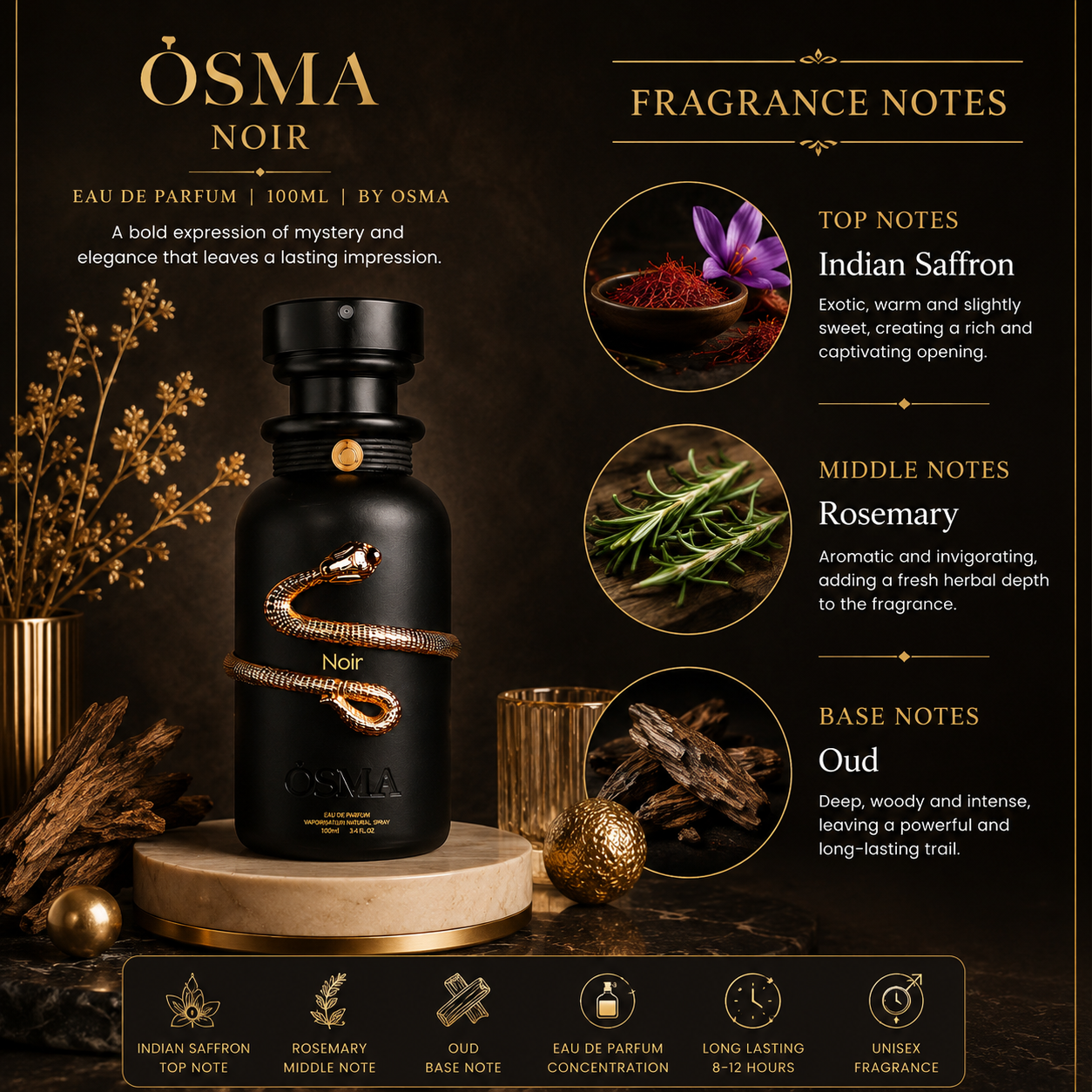 Osma - Noir