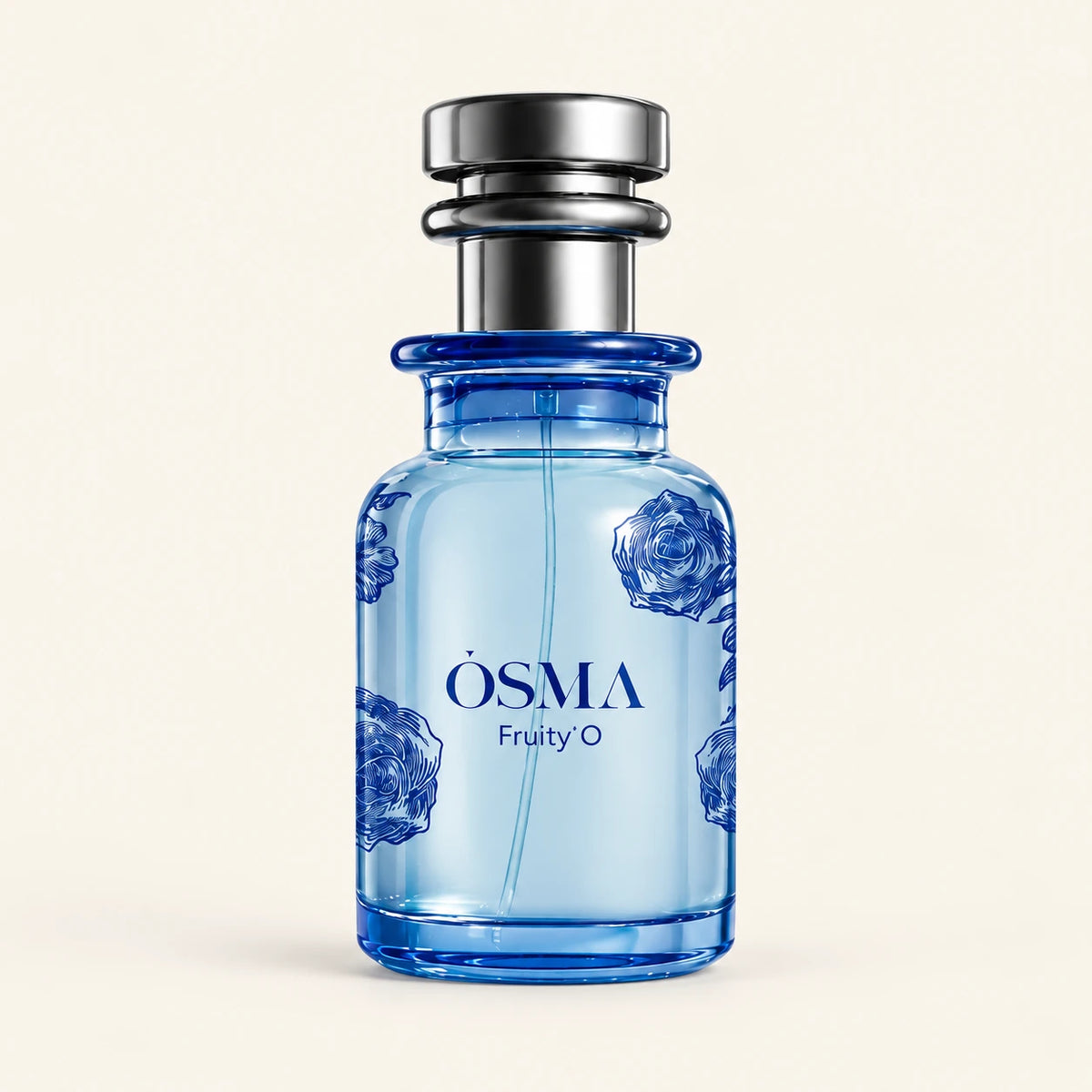 OSMA Fruity O Eau de Parfum 75ml on a plain ivory studio background