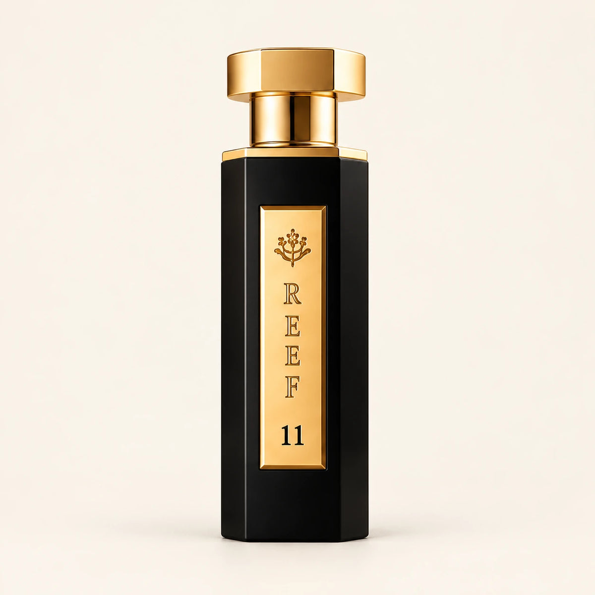 REEF 11 Eau de Parfum 100ml on a plain ivory studio background